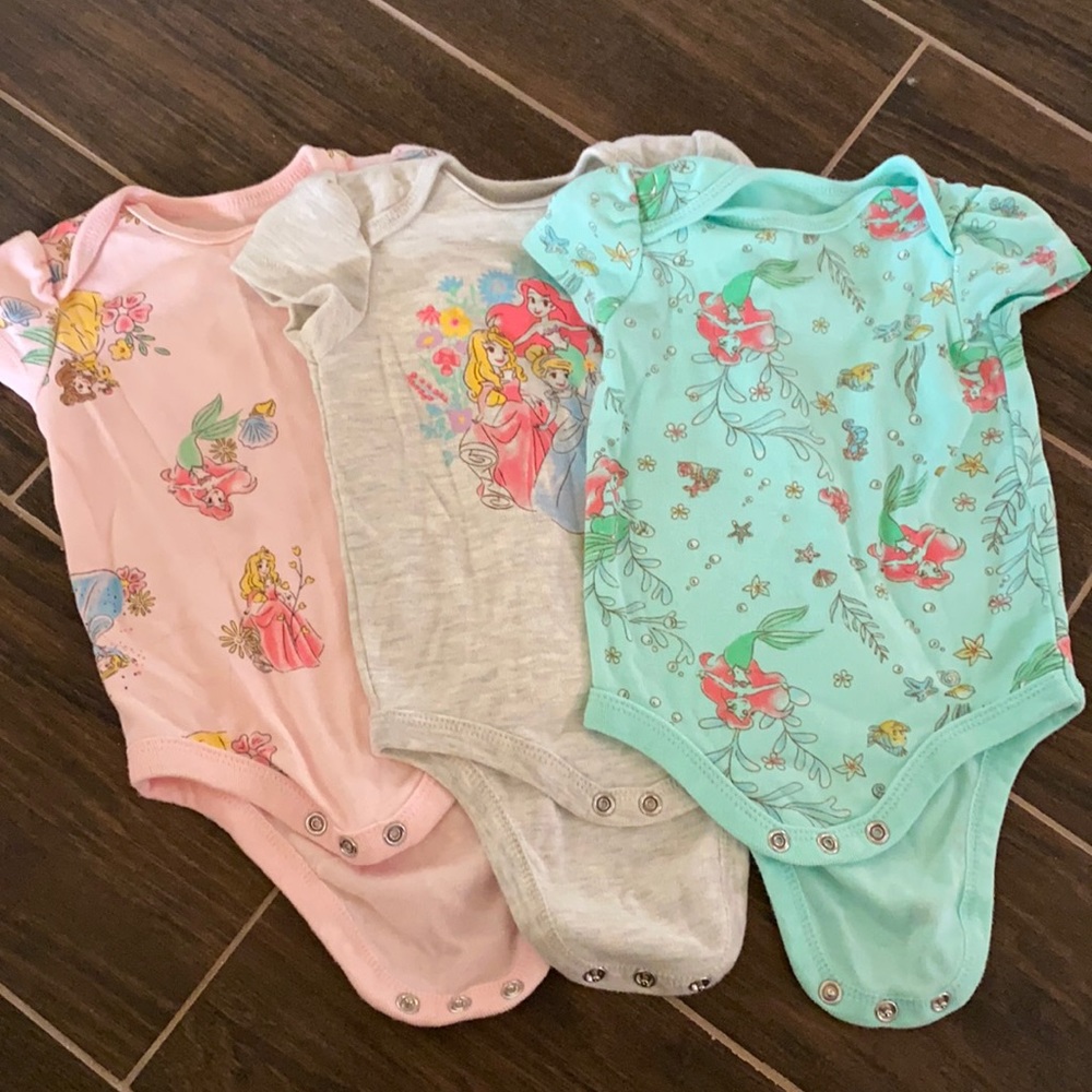 Disney princess onesie bundle!